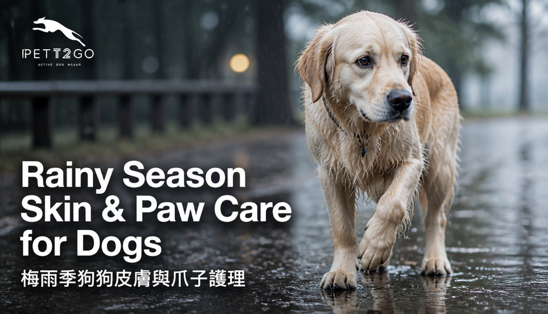 Rainy Season Skin & Paw Care for Dogs: A Vet-Backed Guide