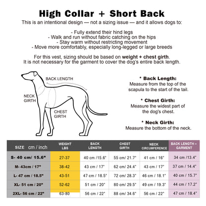 Dog Motion Fleece Vest - Forest Moss[USA]