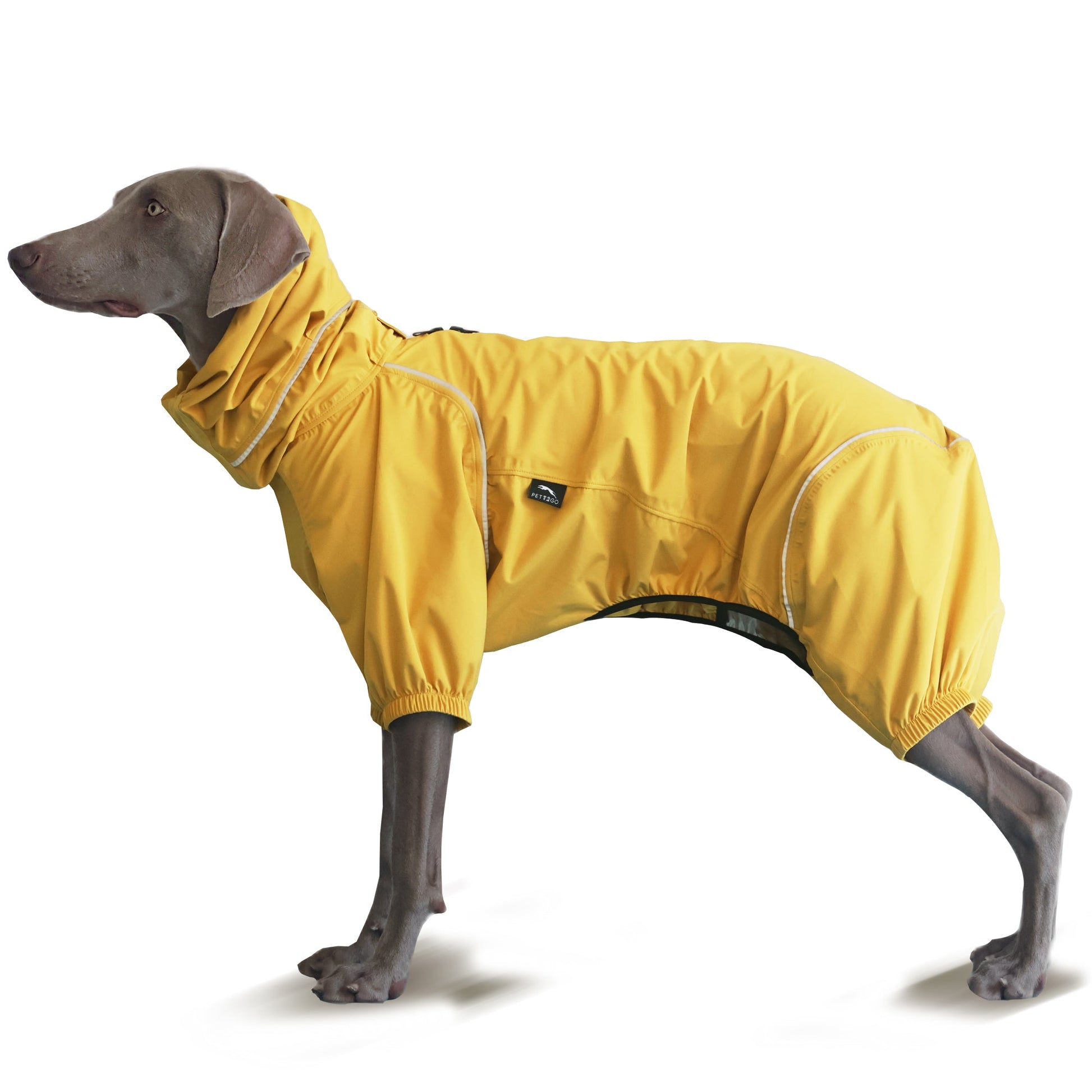 Dog Breathable Raincoat With Legs -Golden Dawn (USA) PETT2GO