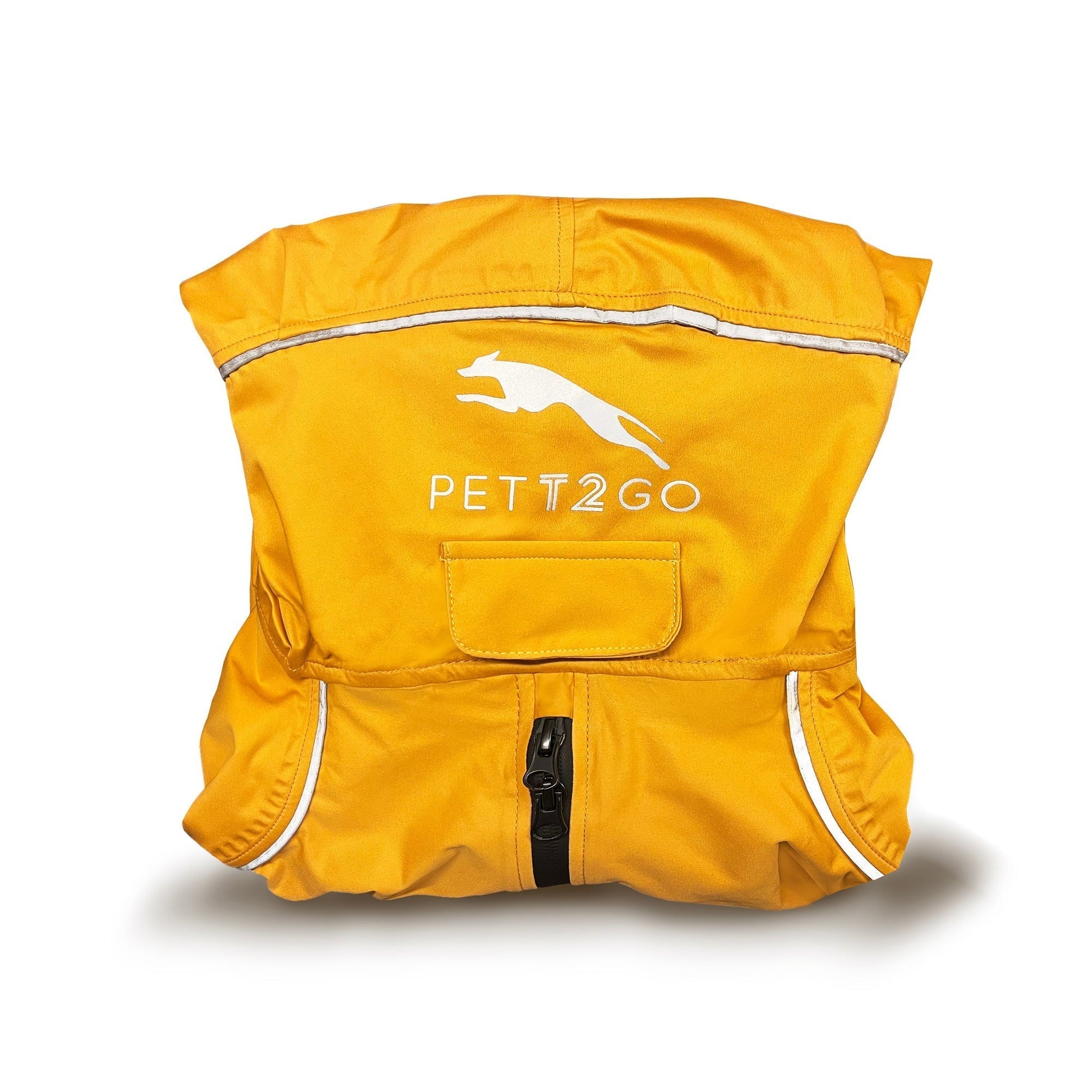 Dog Breathable Raincoat With Legs - Golden Dawn  - PETT2GO