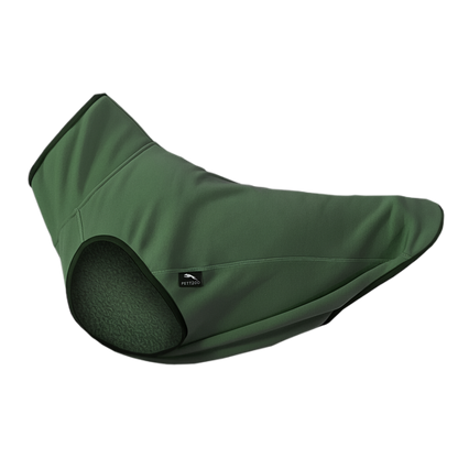 狗狗動能保暖機能背心 - 森苔綠