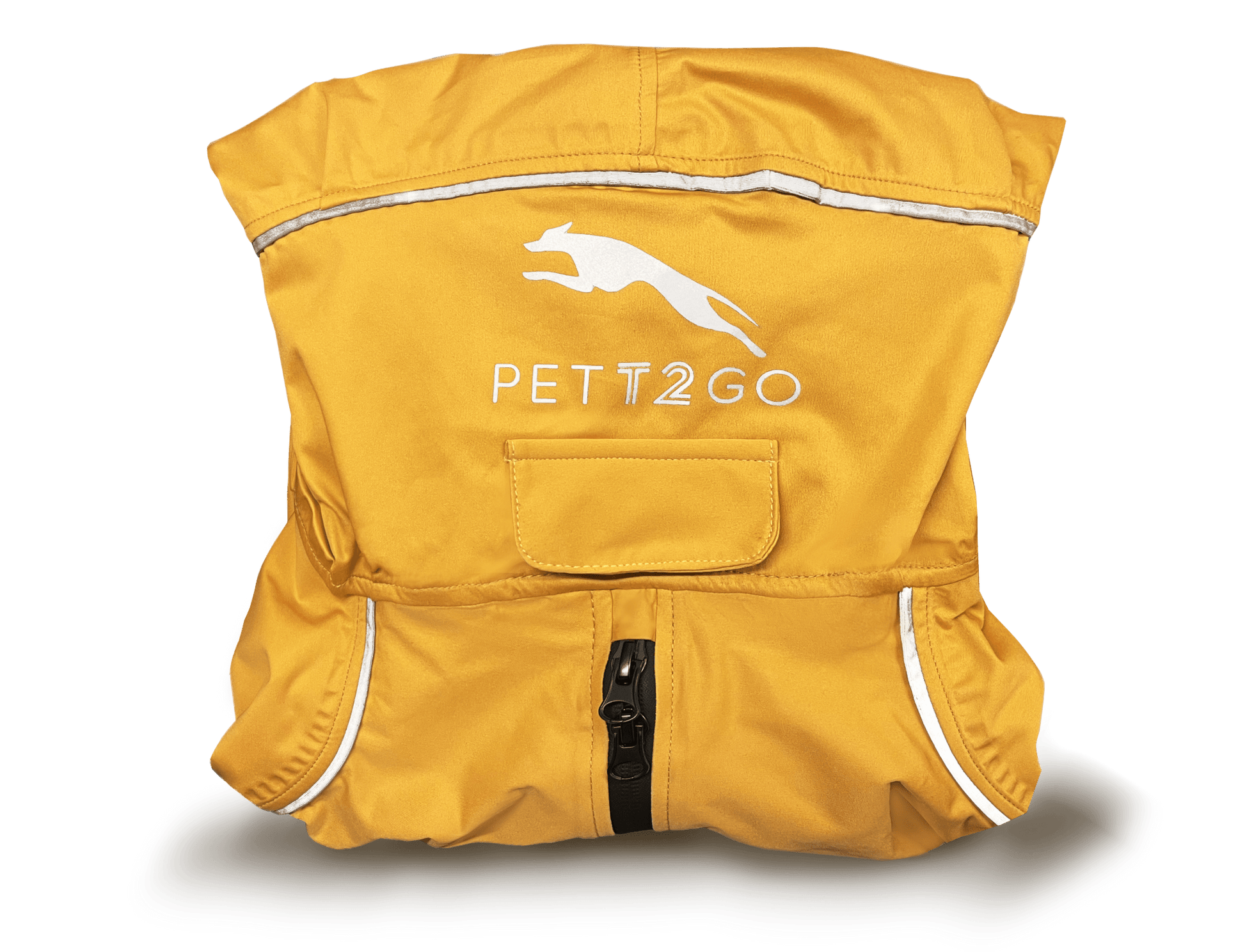 柯基連身式透氣雨衣 -晨曦黃 - PETT2GO
